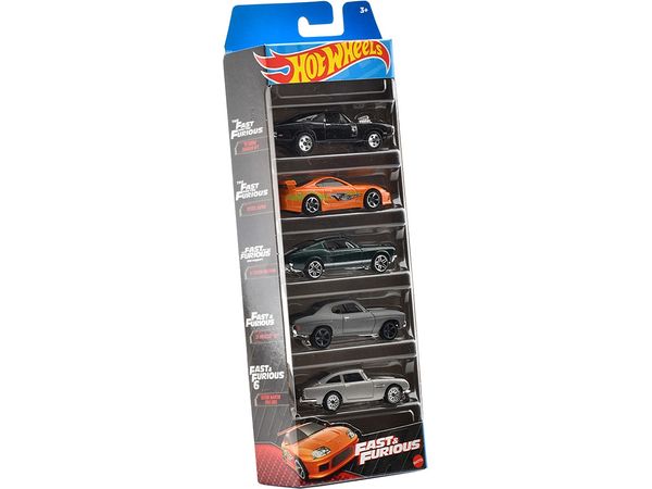 Hot Wheels 5 Car Pack The Fast and the Furious (HND08)