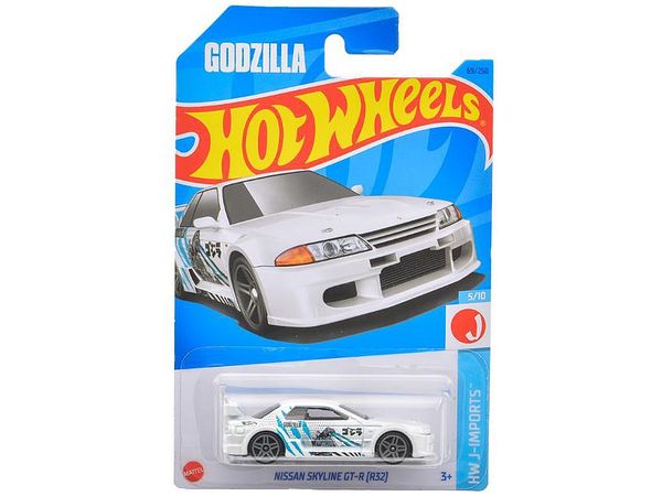 Hot Wheels Basic Car Nissan Skyline GT-R [R32] (HNJ84)