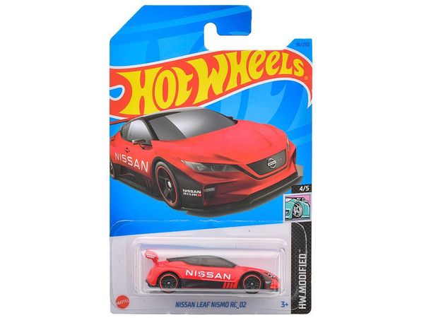 Hot Wheels Basic Car Nissan Leaf Nismo RC_02 (HNJ88)