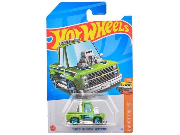 Hot Wheels Basic Car Toon'd '83 Chevy Silverado (HNJ89)