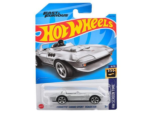 Hot Wheels Basic Car Corvette Grand Sport Roadster (HNK02)