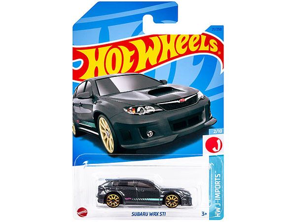 Hot Wheels Basic Car Subaru WRX STI (HNK61)