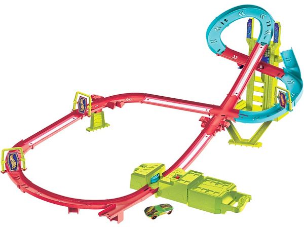 Hot Wheels Neon Speeders Speed Circuit Playset (HPC07)