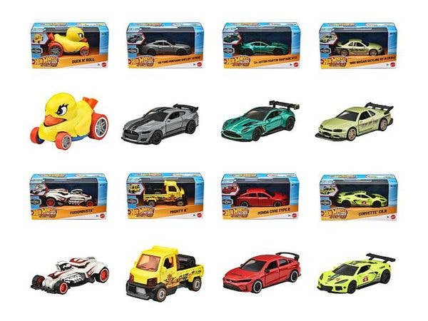 Hot Wheels Pullback Assortment 1 Box (8 pieces) (Waiting List)