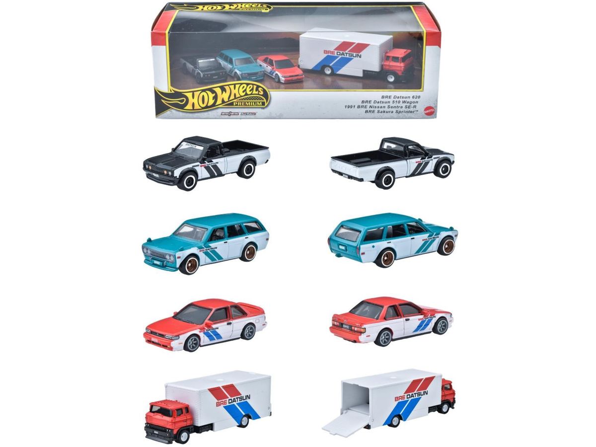 Hot Wheels Premium Collector Set - BRE Datsun (HRT52-9864) (Waiting List)