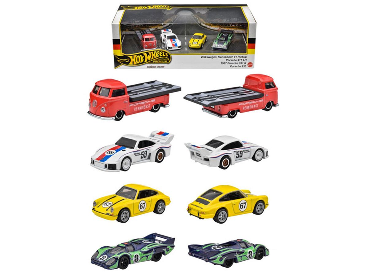 Hot Wheels Premium Collector Set - Porsche Rennsport (HRT54-9864)