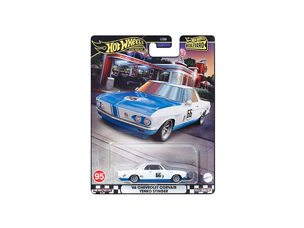 Hot Wheels Boulevard 66 Chevrolet Corvair Yenko Stinger (HRT69-9866)