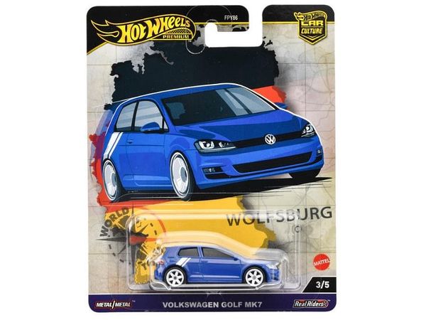Hot Wheels Car Culture World Tour Volkswagen Golf Mk7 (HRV79-9866) (Waiting List)