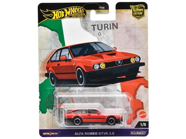 Hot Wheels Car Culture World Tour Alfa Romeo GTV6 3.0 (HRV80-9866)