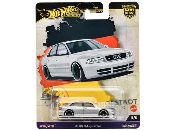 Hot Wheels Car Culture World Tour Audi S4 Quattro (HRV81-9866)