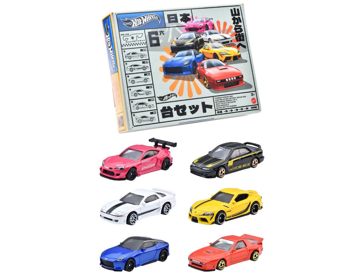 Hot Wheels Streets of Japan Multipack (HRX54-9866)