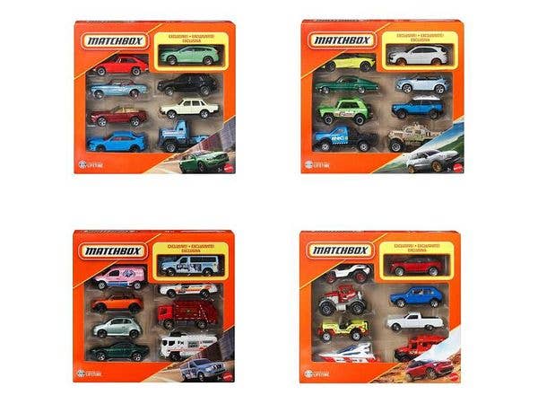Matchbox 8-Pack Assortment: 1Box (6pcs) (Waiting List)