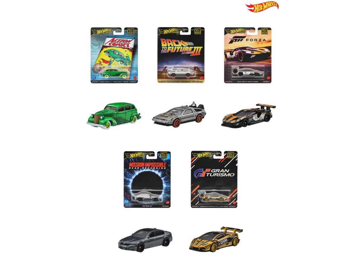 Hot Wheels Pop Culture Assortment 1Box 10Pcs (Waiting List)