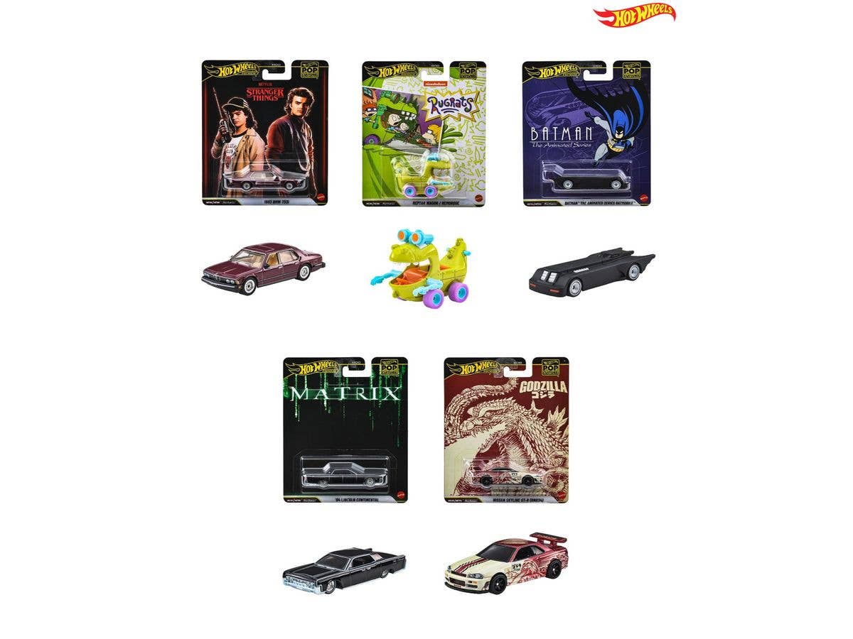 Hot Wheels Pop Culture Assortment 1 Box 10Pcs (Waiting List)