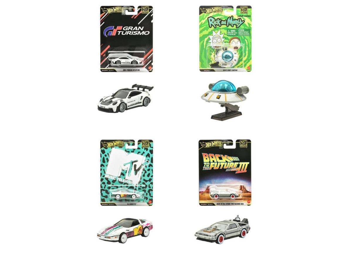 Hot Wheels Pop Culture Assortment 1 Box 10pcs (Waiting List)
