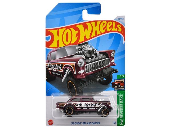 Hot Wheels Basic Car '55 Chevy Bel Air Gasser