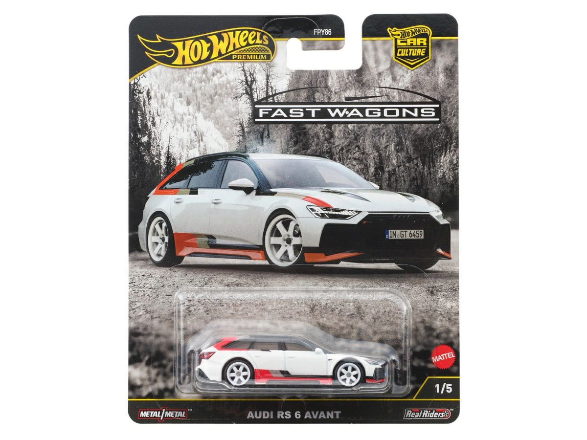 Hot Wheels Car Culture Fast Wagon Audi Rs 6 Avant (Waiting List)