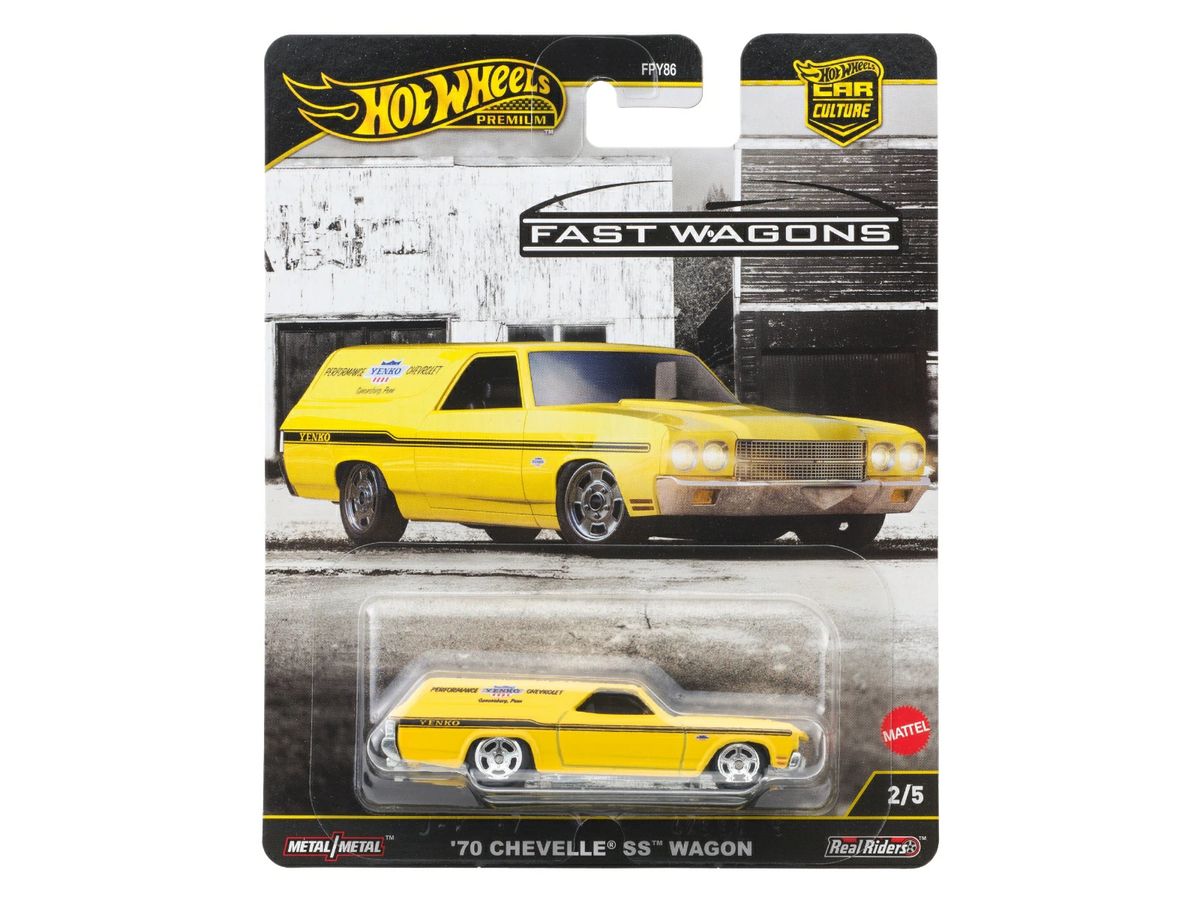 Hot Wheels Car Culture Fast Wagon '70 Chevelle Ss Wagon (Waiting List)