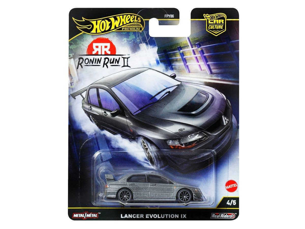 Hot Wheels Car Culture Ronin Run II Lancer Evolution IX (Waiting List)