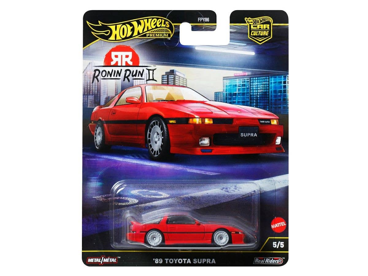 Hot Wheels Car Culture Ronin Run II '89 Toyota Supra (Waiting List)