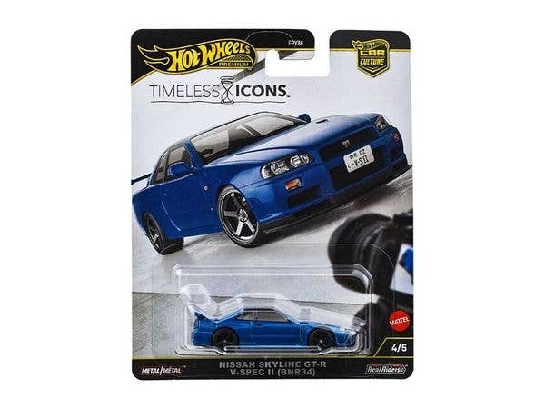 Car Culture Timeless Icons Nissan Skyline Gt-R V-Spec II (Bnr34) (Waiting List)