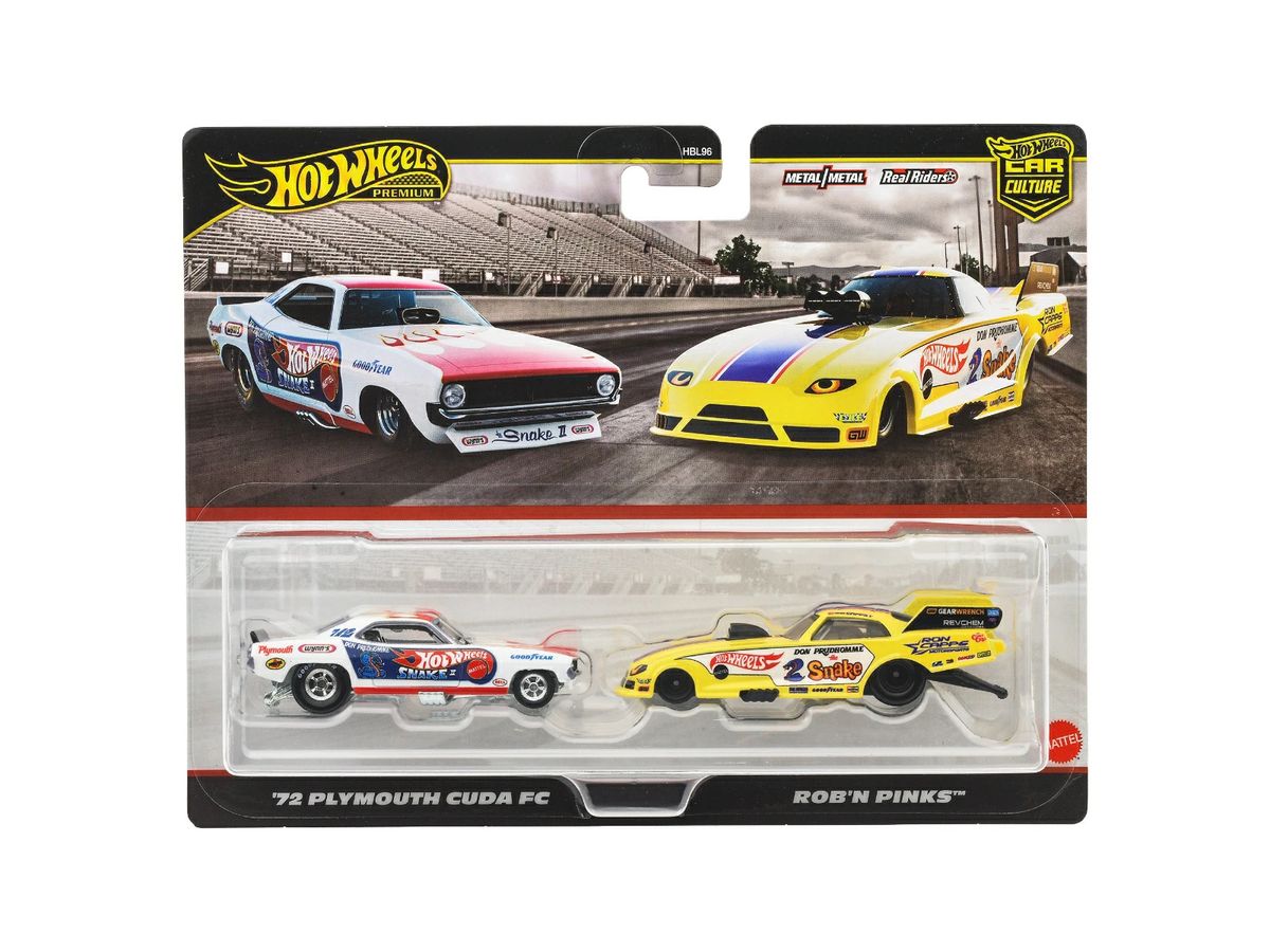 Premium 2-Pack '72 Plymouth Cuda Fc/Rob N' Pinks (Waiting List)