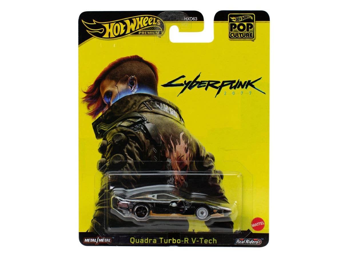 Hot Wheels Pop Culture Quadra Turbo-R V-Tech (Waiting List)