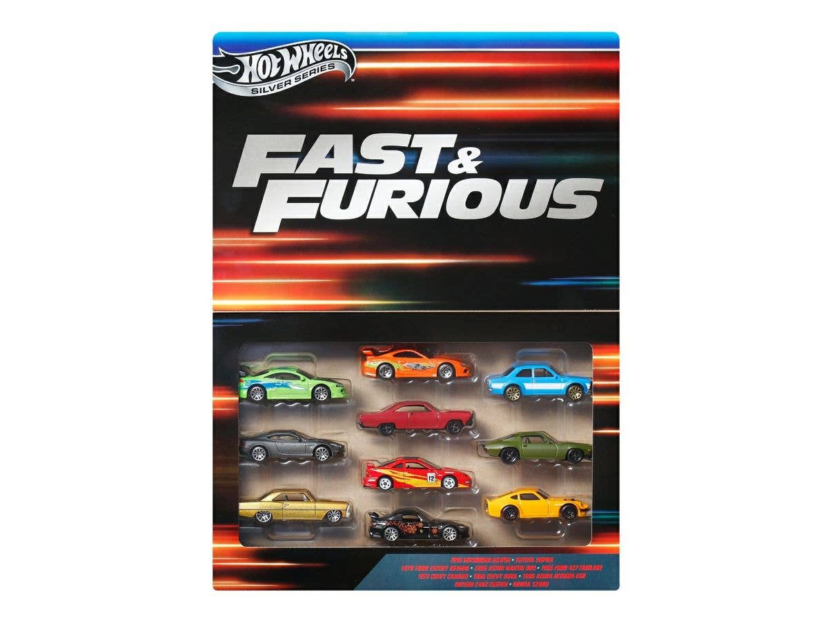 Hot Wheels Fast & Furious 10 Pack Assortment (Waiting List)