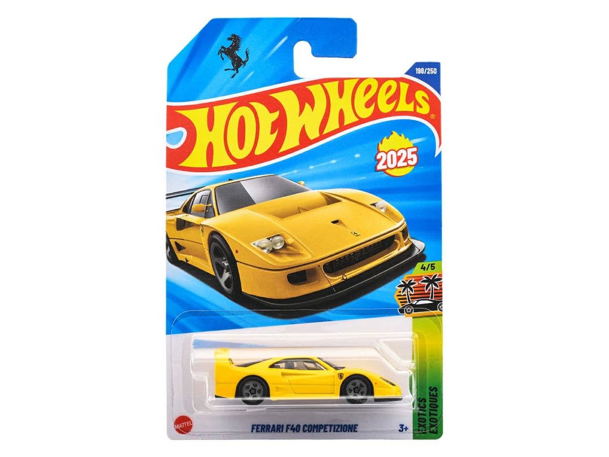 Hot Wheels Basic Car Ferrari F40 Competizione