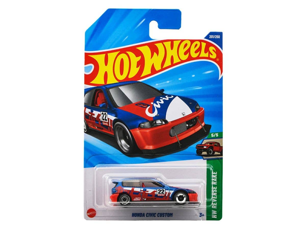 Hot Wheels Basic Car Honda Civic Custom (Waiting List)
