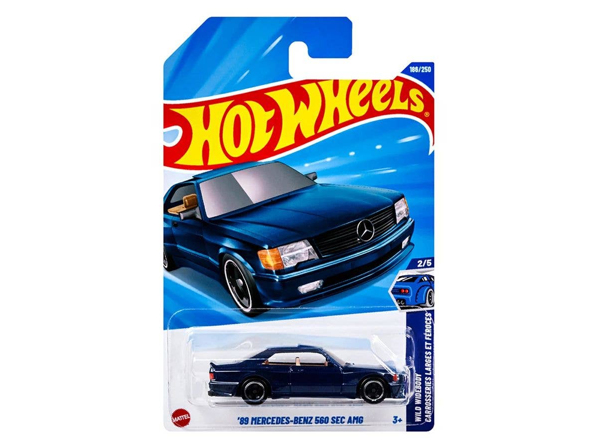 Hot Wheels Basic Car '89 Mercedes-Benz 560 Sec Amg