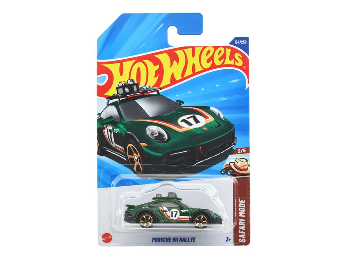 Hot Wheels Basic Car Porsche 911 Rally (Waiting List)
