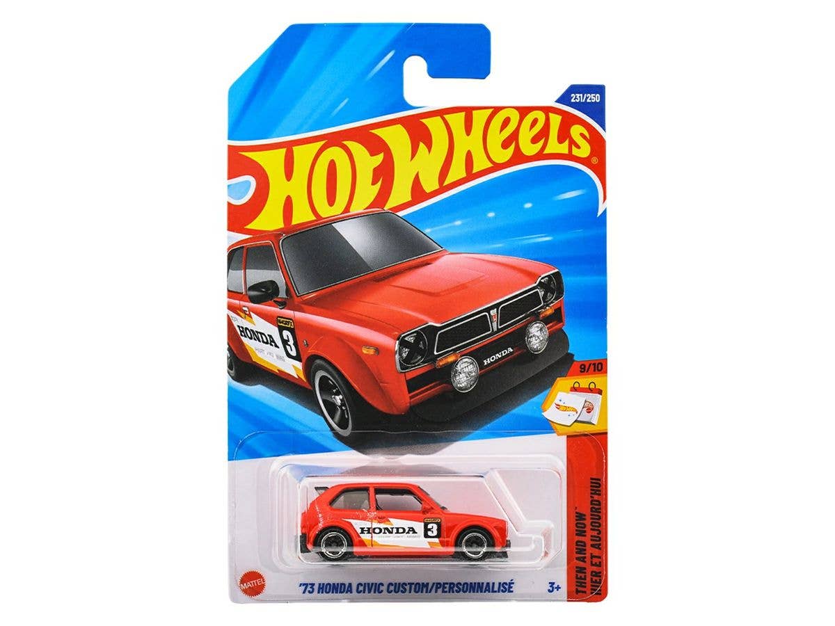 Hot Wheels Basic Car '73 Honda Civic Custom