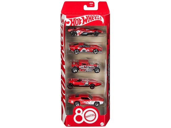 Hot Wheels Mattel 80Th Anniversary 5 Pack (Waiting List)
