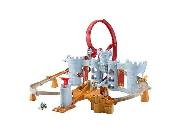 Hot Wheels Mario Kart Bowser's Castle Racing Track
