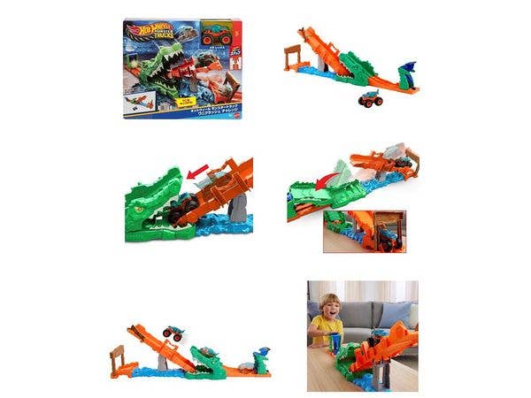 Hot Wheels Monster Truck Crocodile Crush Challenge (Waiting List)