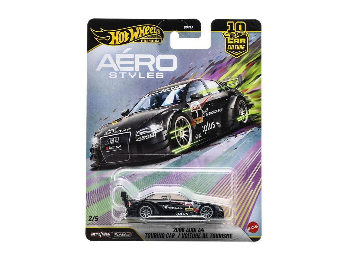 Hot Wheels Car Culture Aerostyles 2008 Audi A4 Touring Car (Waiting List)