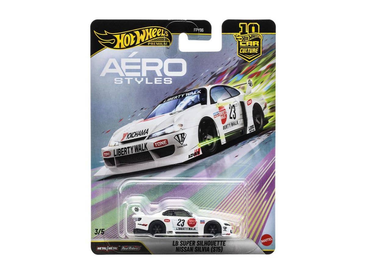 Hot Wheels Car Culture Aerostyles LB Super Silhouette Nissan Silvia (S15) (Waiting List)