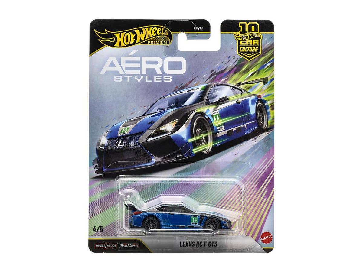 Hot Wheels Car Culture Aero Styles Lexus RC F GT3 (Waiting List)