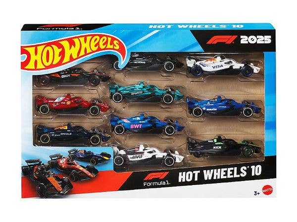 Hot Wheels Formula 1 10-Car Pack