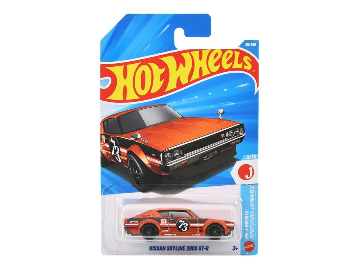 Hot Wheels Basic Car Nissan Skyline 2000GT-R (Waiting List)