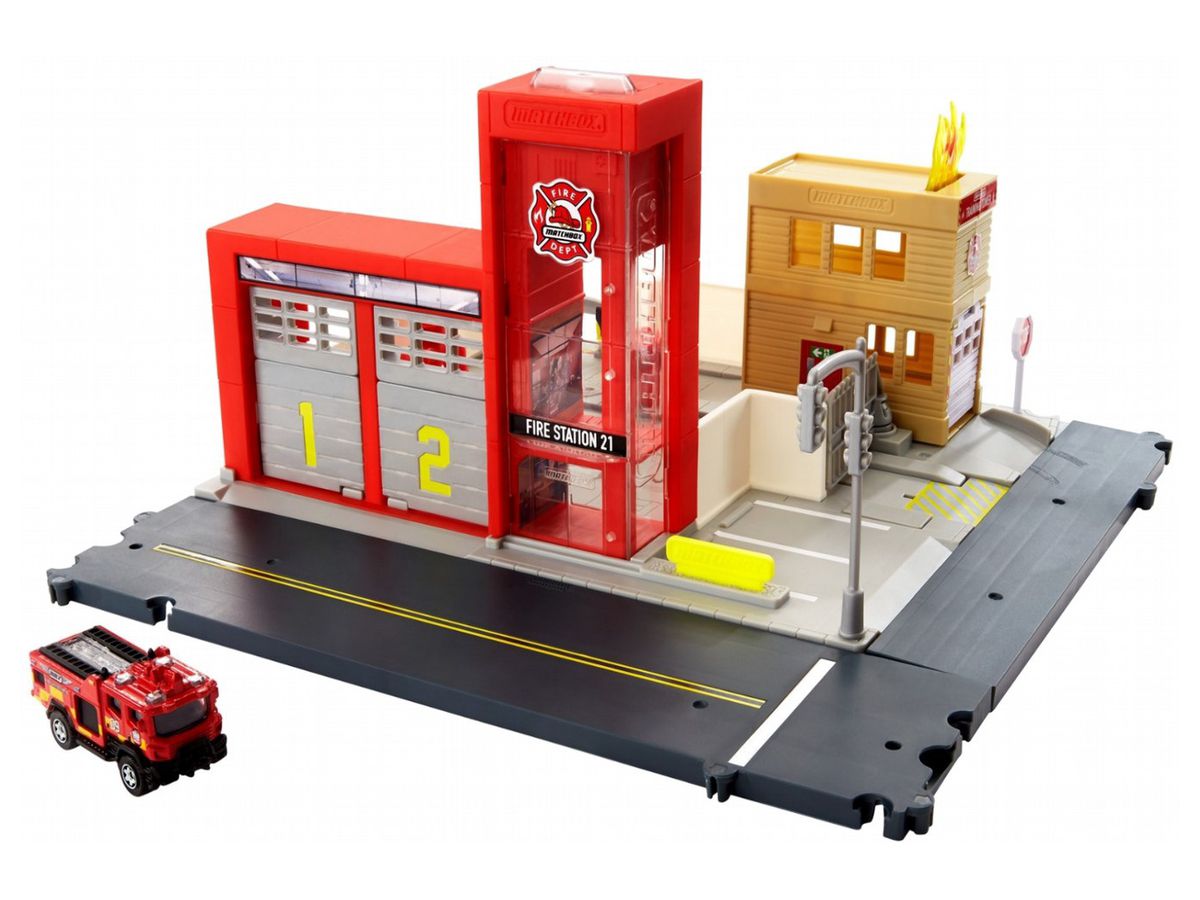 Matchbox Dispatch! Fire Department Play Set