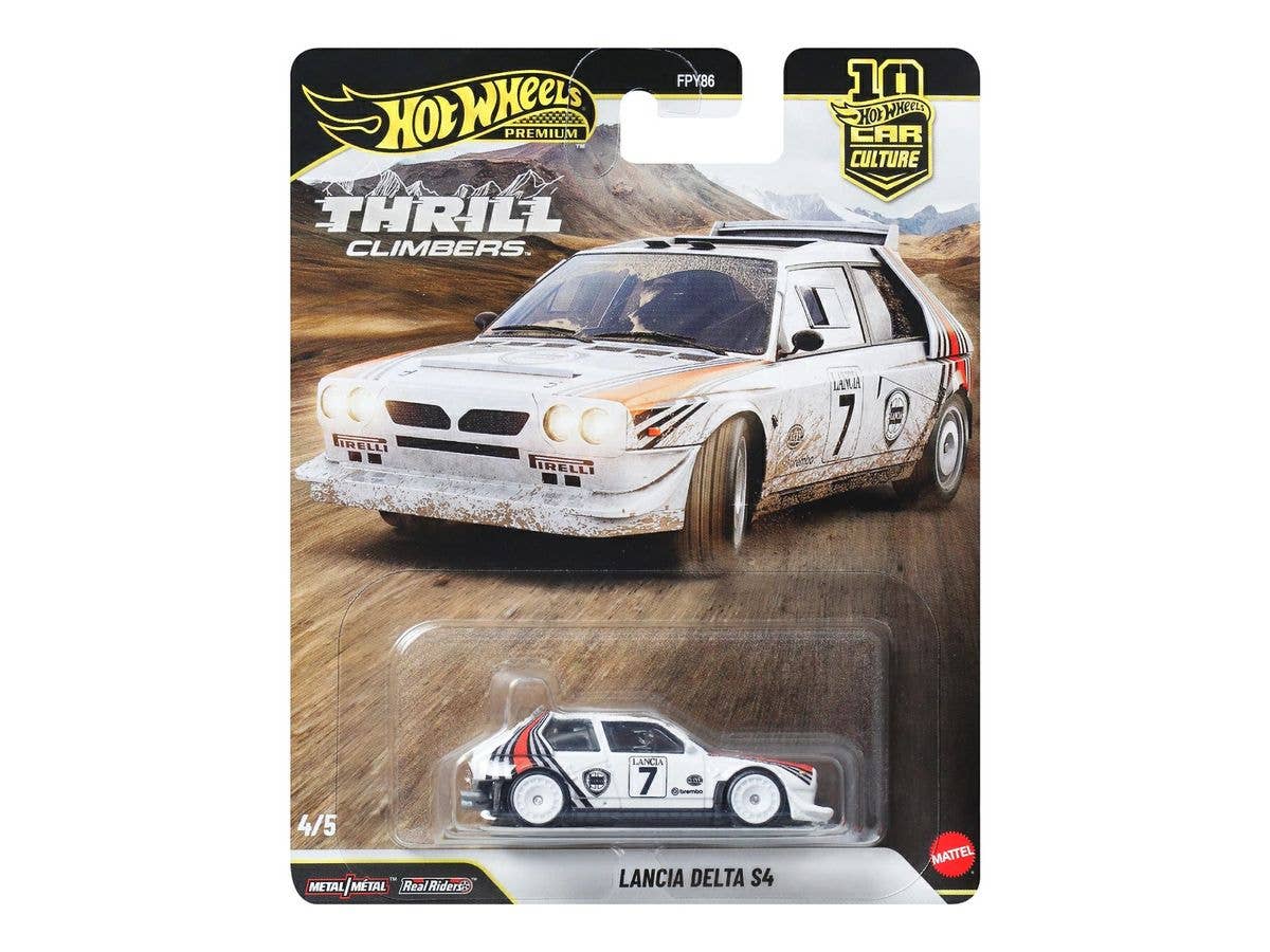 Hot Wheels Car Culture Thrill Climbers Lancia Delta S4 (Waiting List)