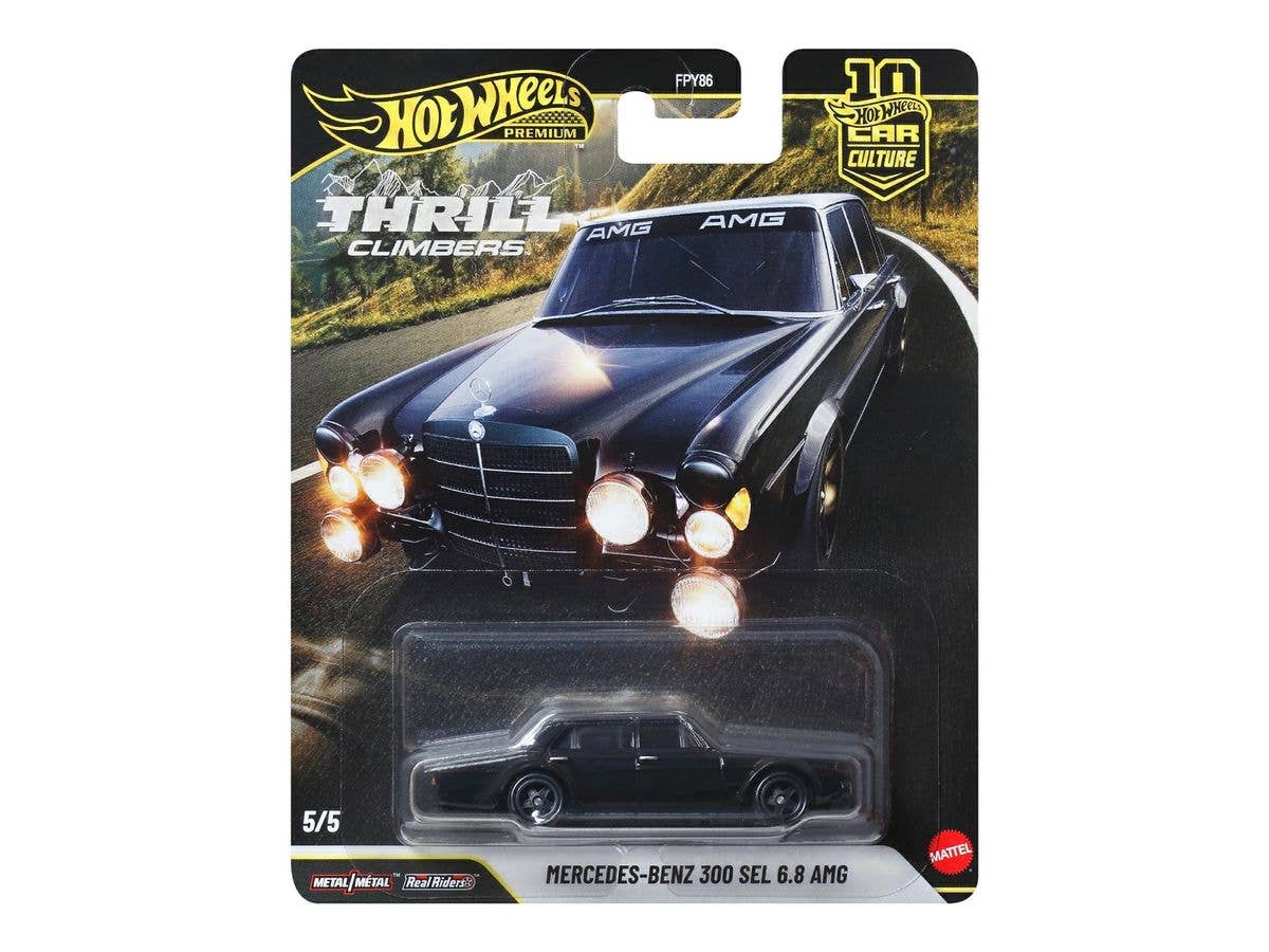 Hot Wheels Car Culture Thrill Climbers Mercedes-Benz 300 SEL 6.8 AMG (Waiting List)