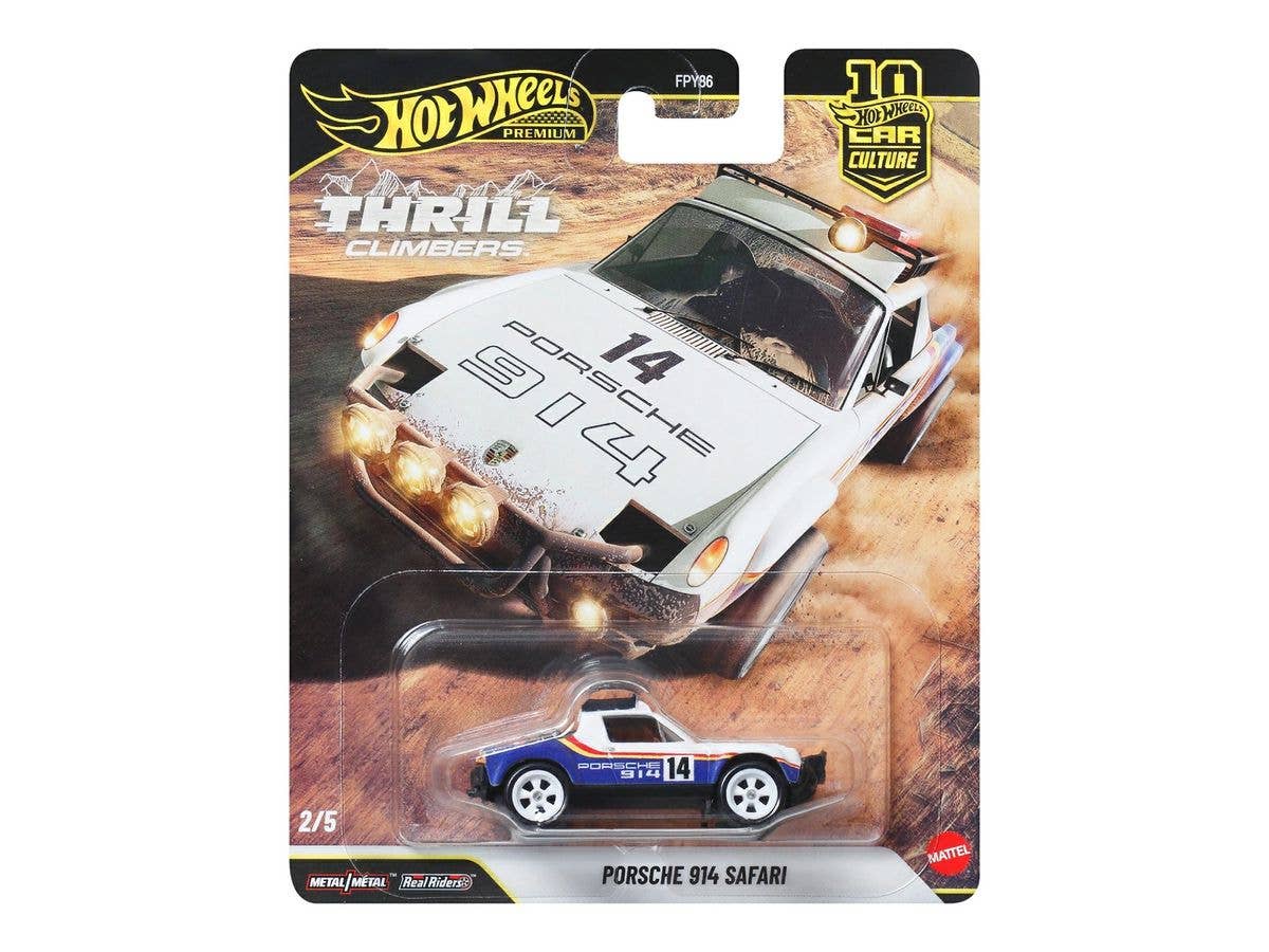 Hot Wheels Car Culture Thrill Climbers Porsche 914 Safari (Waiting List)