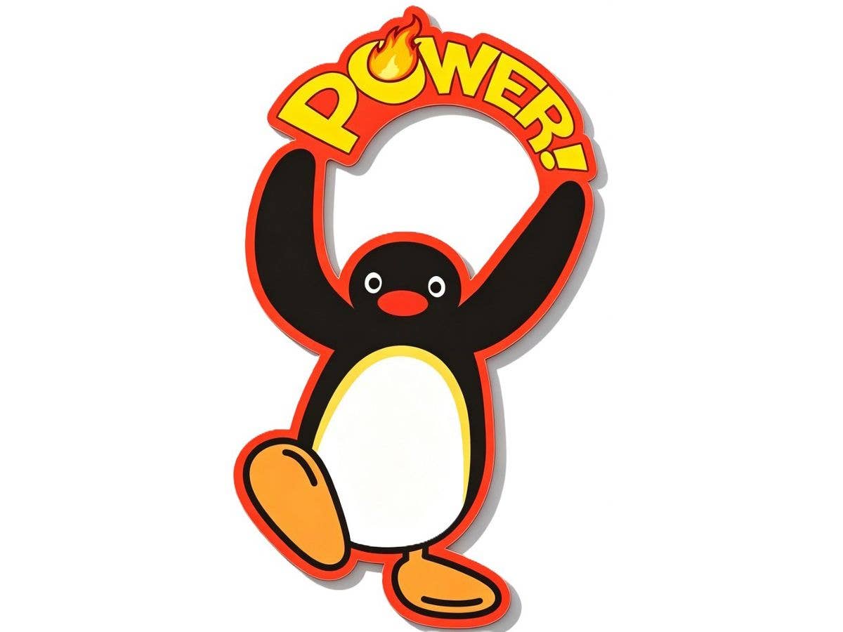 Pingu door sign power