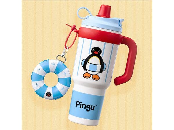 Pingu: High Capacity Sports Water Bottle