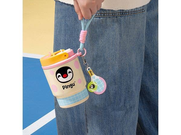 Pingu: Tennis Travel Tumbler