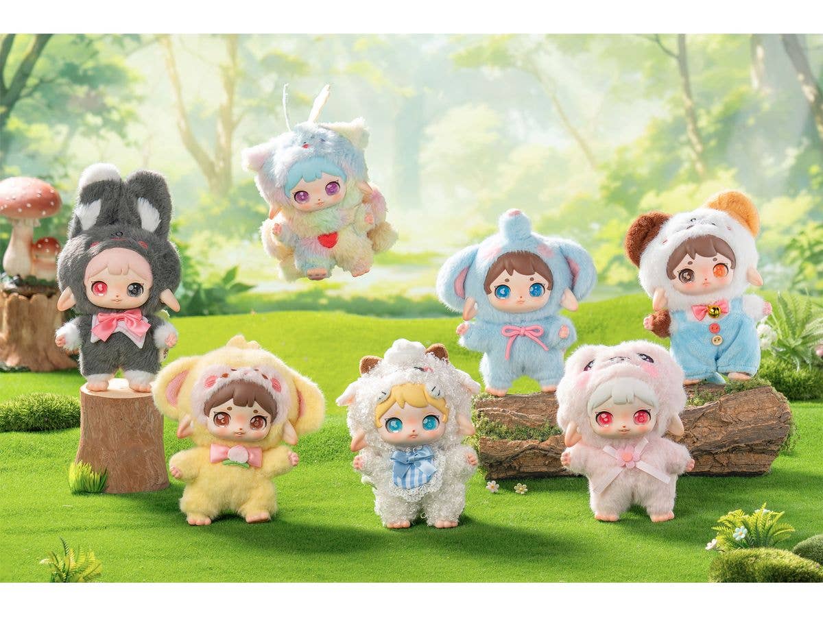 Ruby Happy Fluffy Series Plush Blind Box 1Box 6pcs