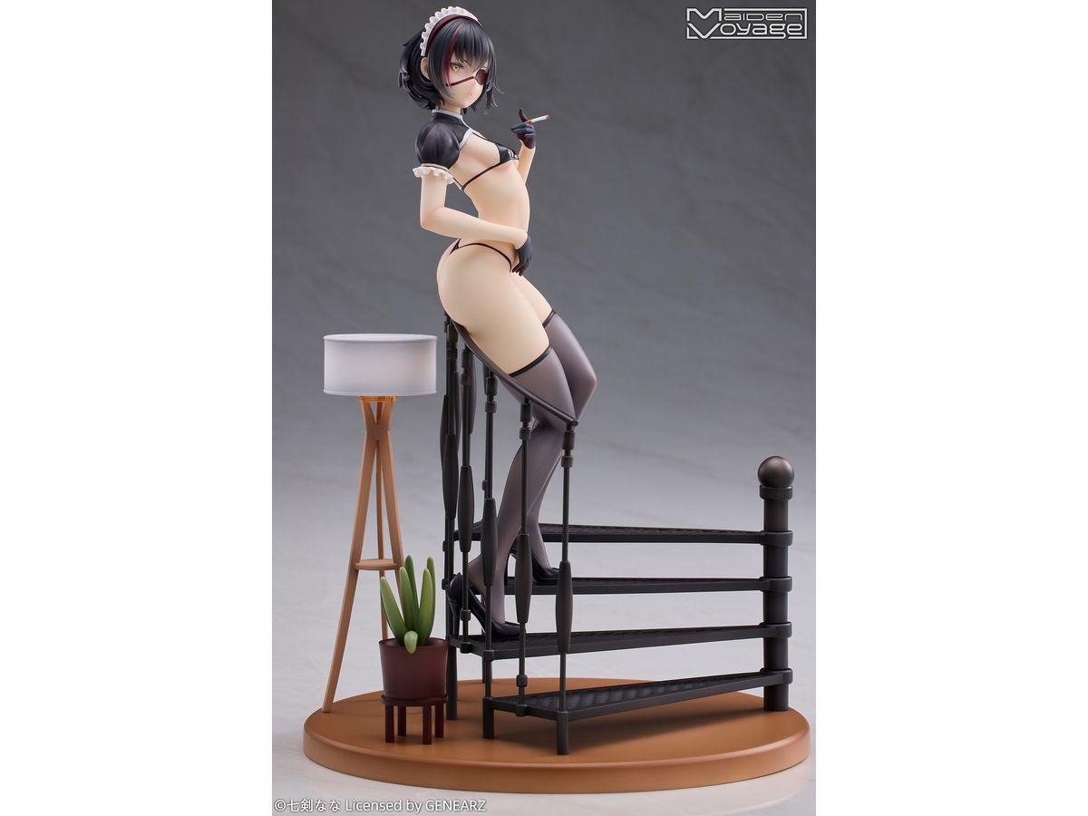 Echiechi Delinquent Maid Illustration by Nana Shichiken Figure